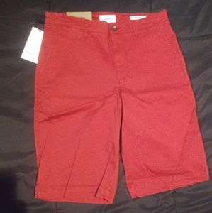 Flat-Front Shorts